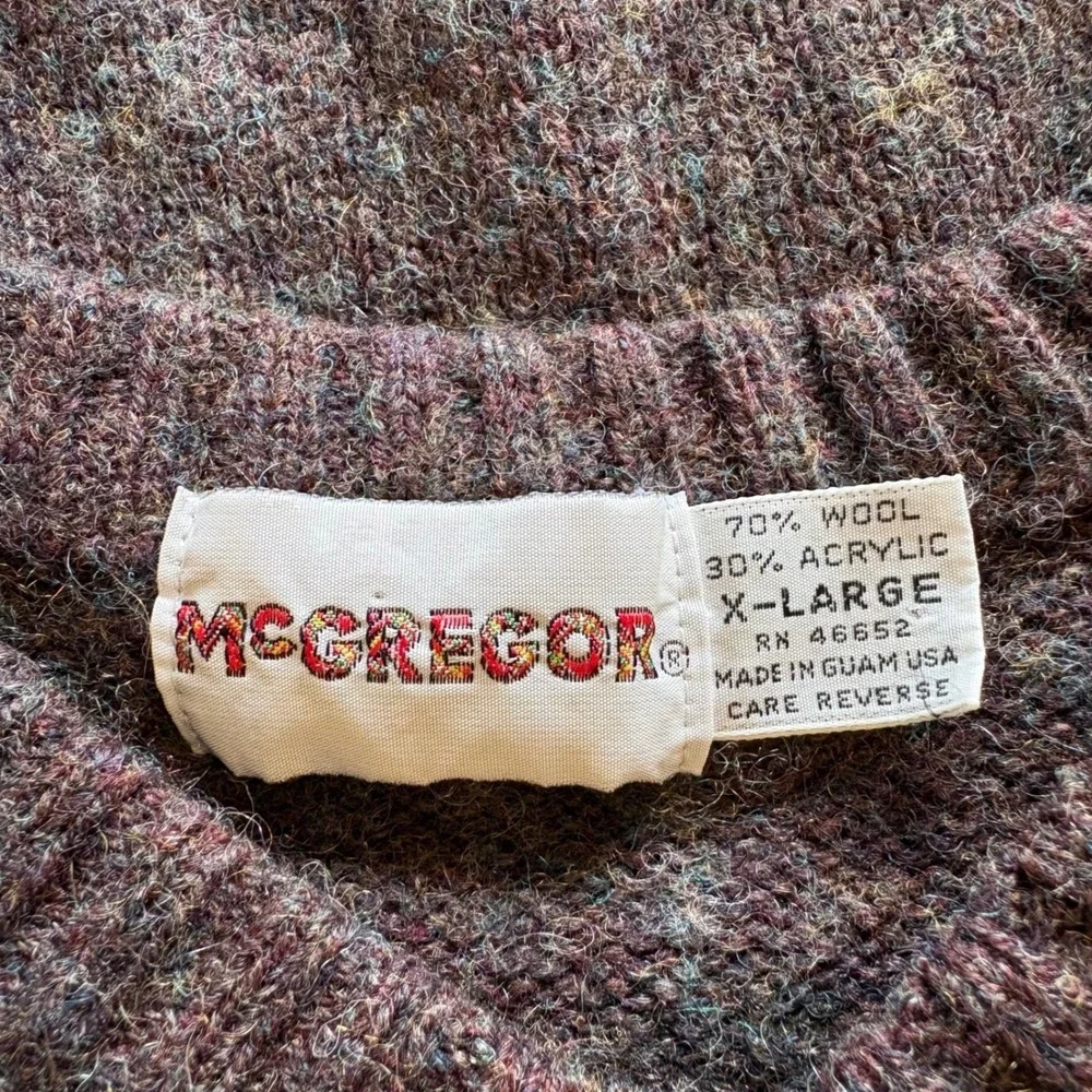 McGregor vintage argyle
